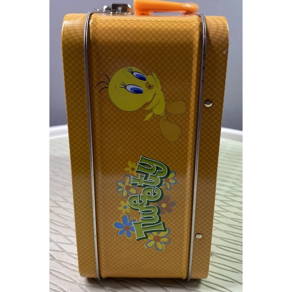 Looney‎ Tunes Pressman Tweety Bird Lunch Box W/100 Pc Jigsaw Puzzle NEW